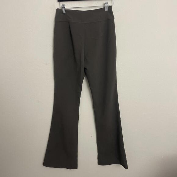 Revolve Superdown Jessica Bootcut Grey Trousers Tailored Corporate Pants Size S - Picture 3 of 6
